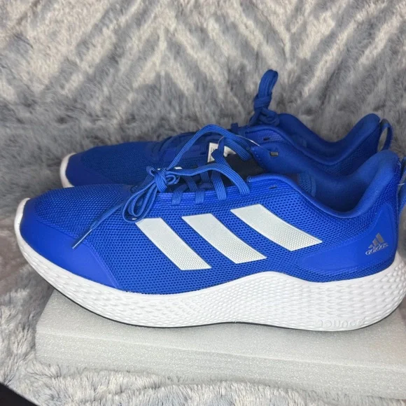 Adidas Men's Blue Athletic Shoes - Picture 4 of 7